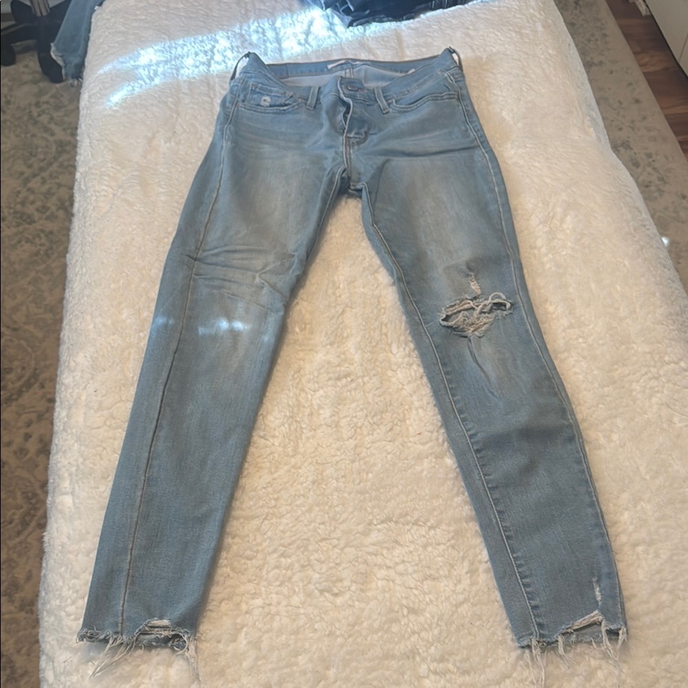 Levi's Blue Skinny Pants